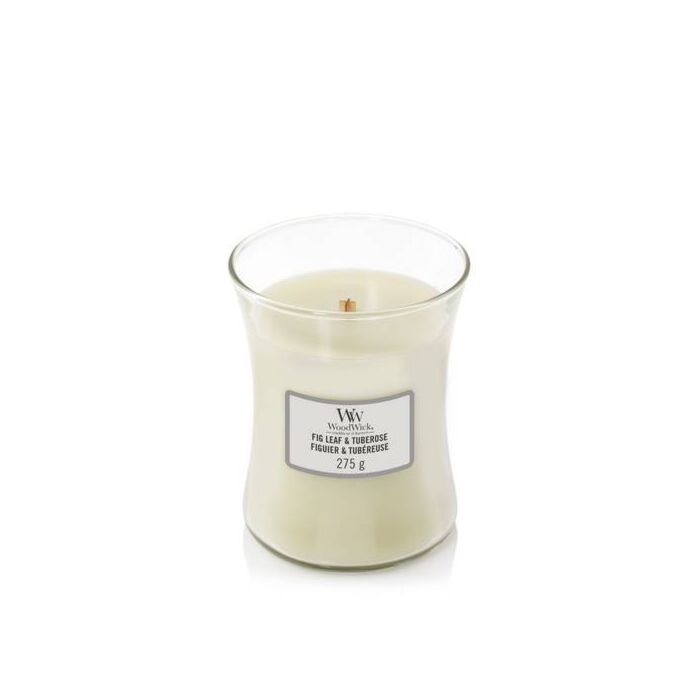 Woodwick Medium Jar - Fig Leaf & Tuberose